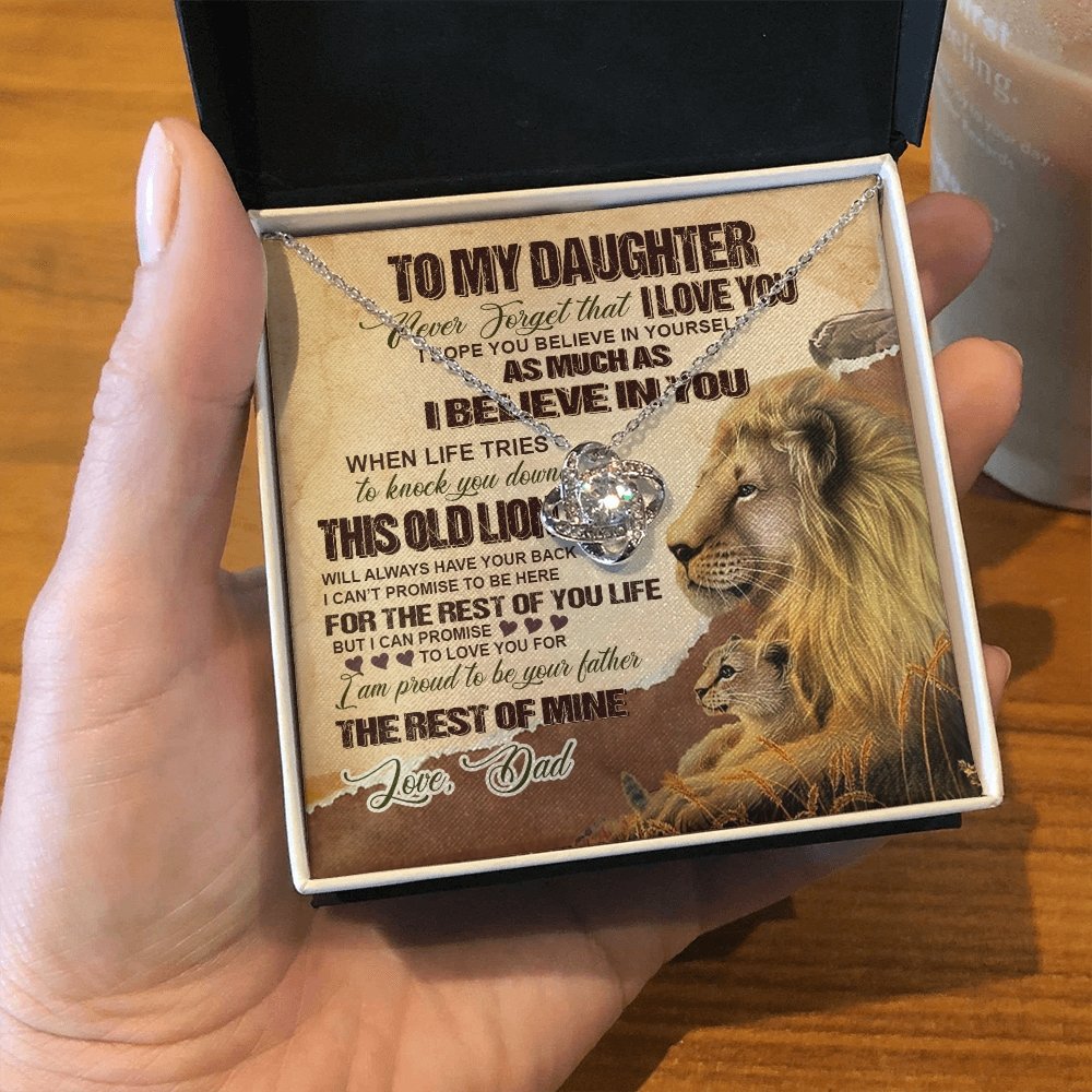 To My Daughter | Believe In Yourself | Jewelry | C30011TG, C30011TR, lx-C30011, PB23-WOOD, PROD-1600143, PT-922, TNM-1, USER-43062 | TageUnlimited