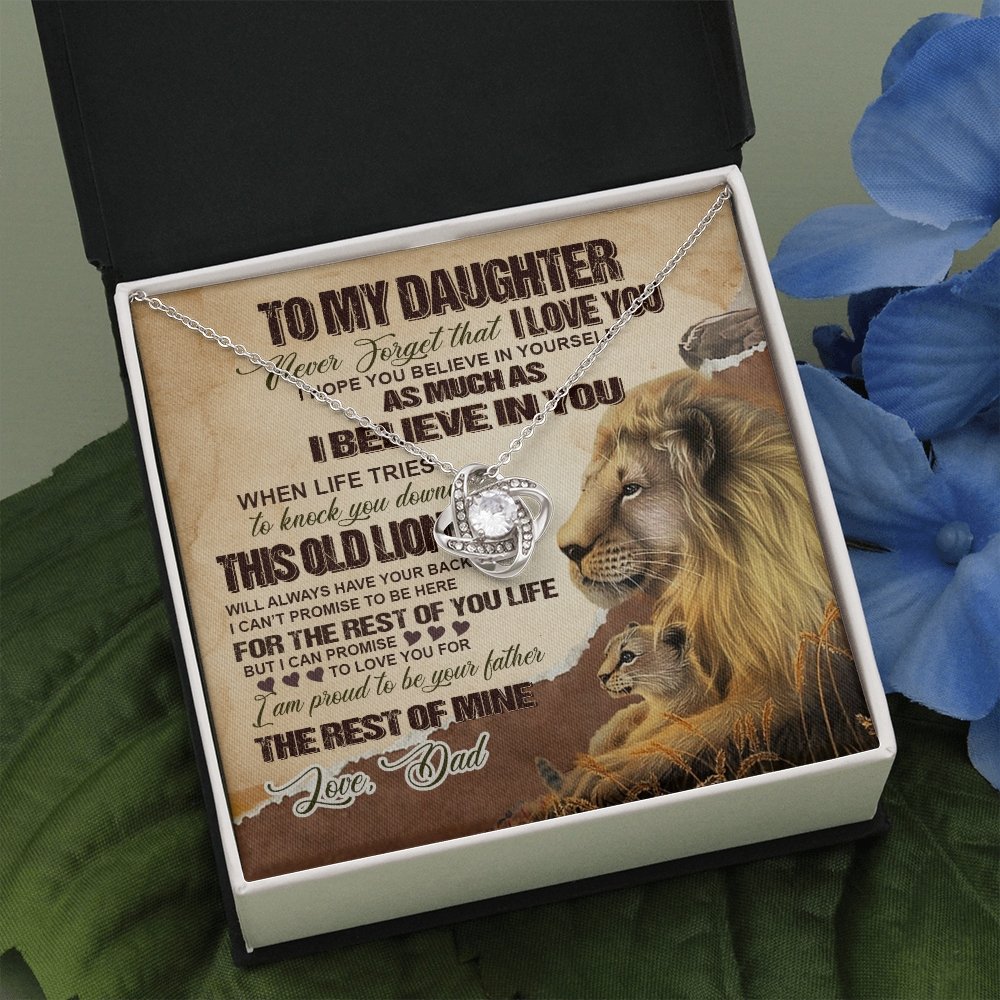 To My Daughter | Believe In Yourself | Jewelry | C30011TG, C30011TR, lx-C30011, PB23-WOOD, PROD-1600143, PT-922, TNM-1, USER-43062 | TageUnlimited