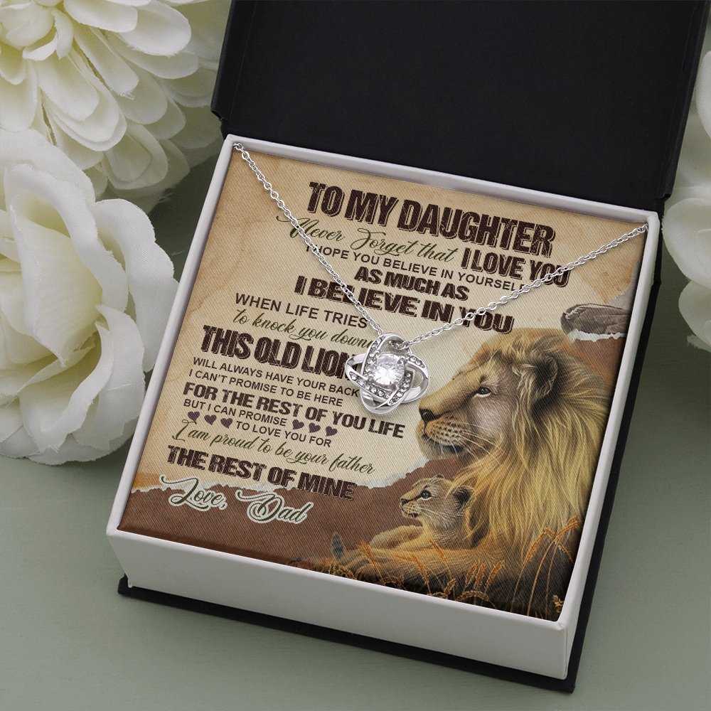 To My Daughter | Believe In Yourself | Jewelry | C30011TG, C30011TR, lx-C30011, PB23-WOOD, PROD-1600143, PT-922, TNM-1, USER-43062 | TageUnlimited