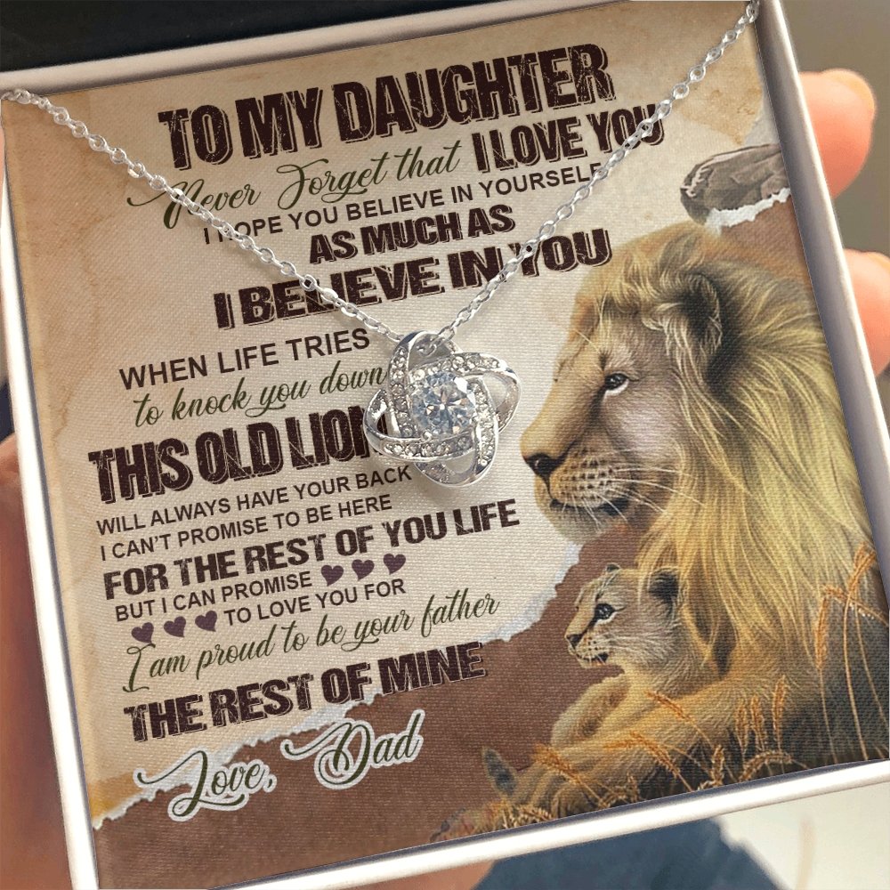 To My Daughter | Believe In Yourself | Jewelry | C30011TG, C30011TR, lx-C30011, PB23-WOOD, PROD-1600143, PT-922, TNM-1, USER-43062 | TageUnlimited