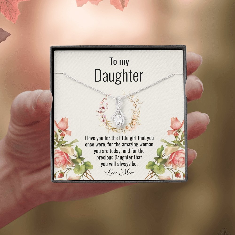 To My Daughter | I Love You 💗💎 | Jewelry | C30084TG, C30084TR, lx-C30084, PB23-WOOD, PROD-1892954, PT-930, TNM-1, USER-43062 | TageUnlimited