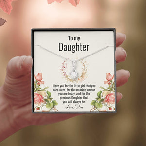 To My Daughter | I Love You 💗💎 | Jewelry | C30084TG, C30084TR, lx-C30084, PB23-WOOD, PROD-1892954, PT-930, TNM-1, USER-43062 | TageUnlimited