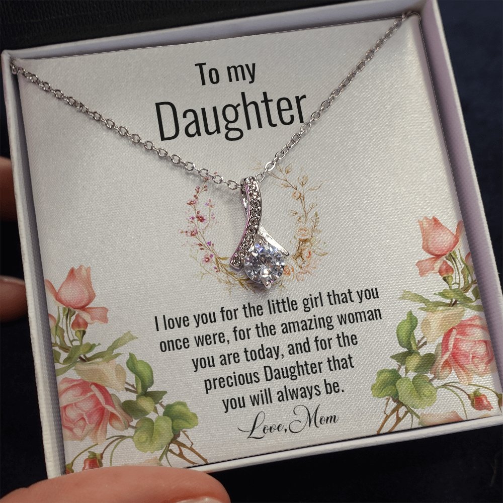 To My Daughter | I Love You 💗💎 | Jewelry | C30084TG, C30084TR, lx-C30084, PB23-WOOD, PROD-1892954, PT-930, TNM-1, USER-43062 | TageUnlimited