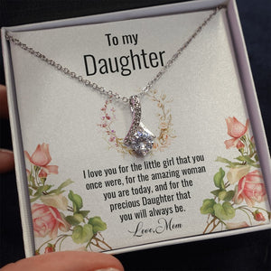 To My Daughter | I Love You 💗💎 | Jewelry | C30084TG, C30084TR, lx-C30084, PB23-WOOD, PROD-1892954, PT-930, TNM-1, USER-43062 | TageUnlimited