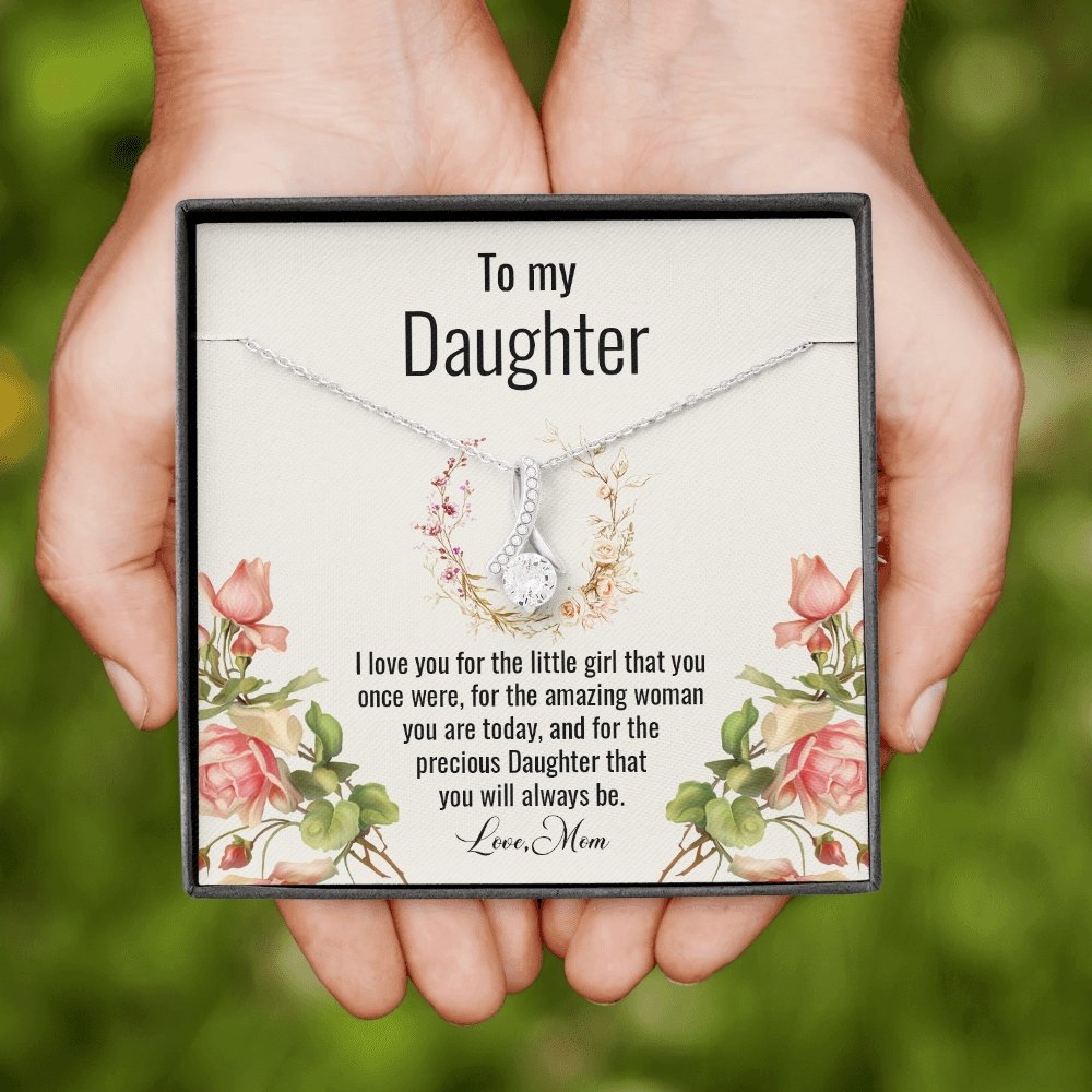 To My Daughter | I Love You 💗💎 | Jewelry | C30084TG, C30084TR, lx-C30084, PB23-WOOD, PROD-1892954, PT-930, TNM-1, USER-43062 | TageUnlimited