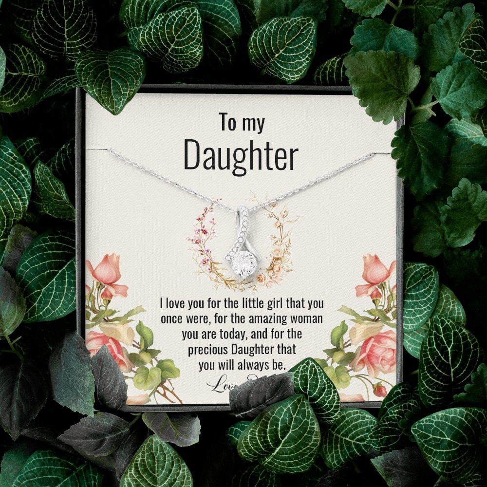 To My Daughter | I Love You 💗💎 | Jewelry | C30084TG, C30084TR, lx-C30084, PB23-WOOD, PROD-1892954, PT-930, TNM-1, USER-43062 | TageUnlimited