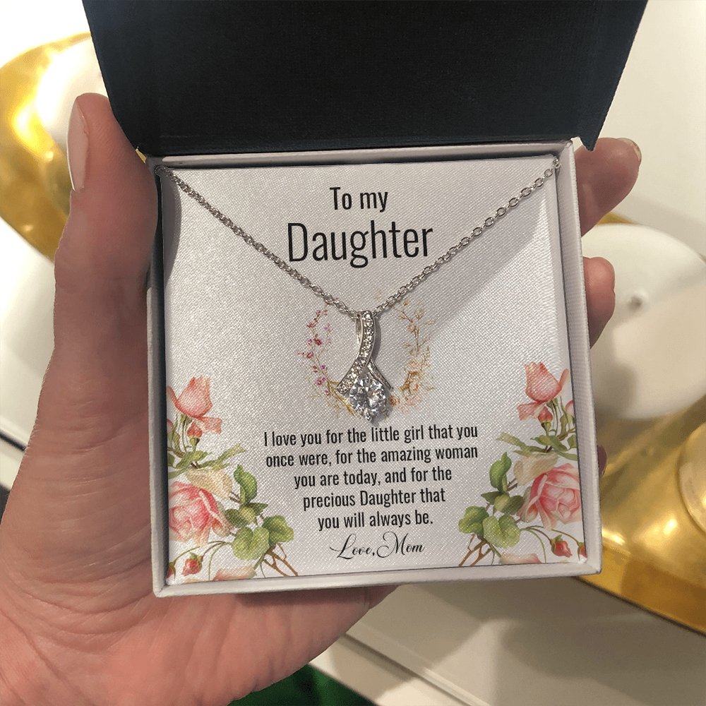 To My Daughter | I Love You 💗💎 | Jewelry | C30084TG, C30084TR, lx-C30084, PB23-WOOD, PROD-1892954, PT-930, TNM-1, USER-43062 | TageUnlimited