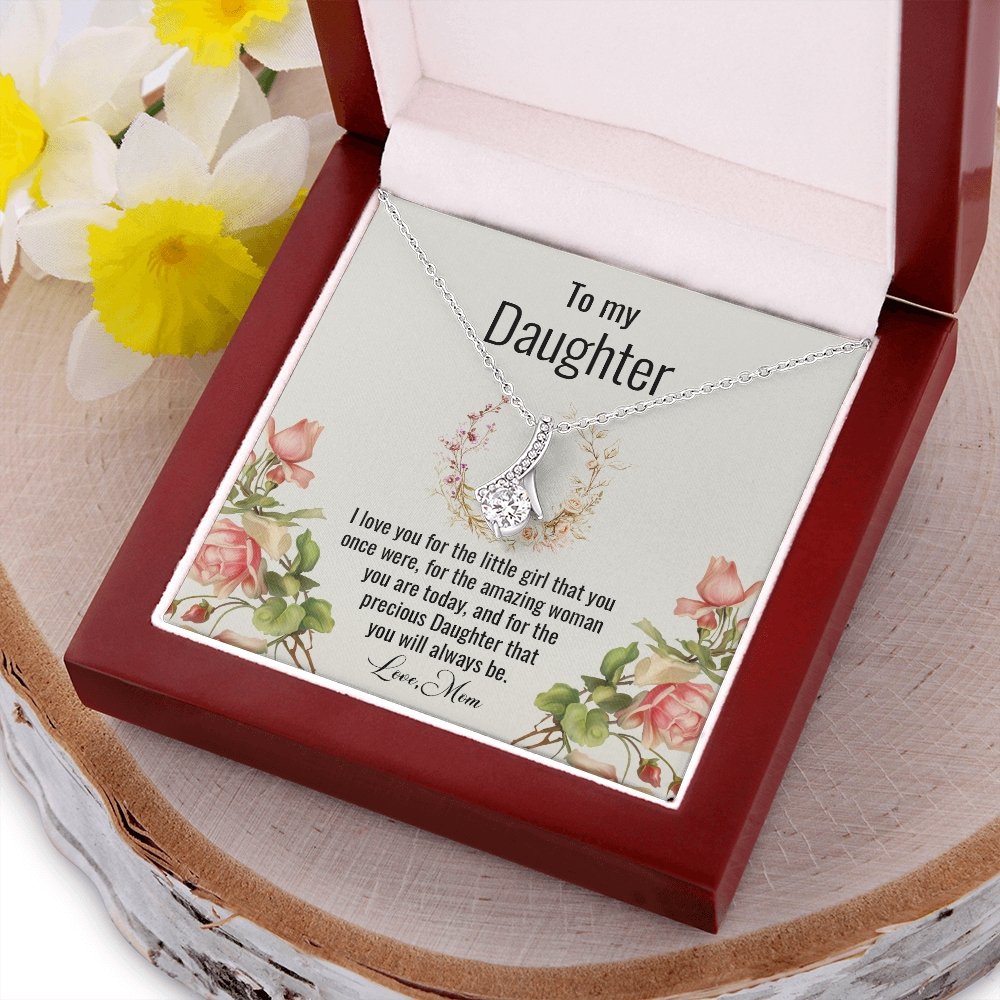 To My Daughter | I Love You 💗💎 | Jewelry | C30084TG, C30084TR, lx-C30084, PB23-WOOD, PROD-1892954, PT-930, TNM-1, USER-43062 | TageUnlimited