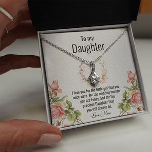 To My Daughter | I Love You 💗💎 | Jewelry | C30084TG, C30084TR, lx-C30084, PB23-WOOD, PROD-1892954, PT-930, TNM-1, USER-43062 | TageUnlimited