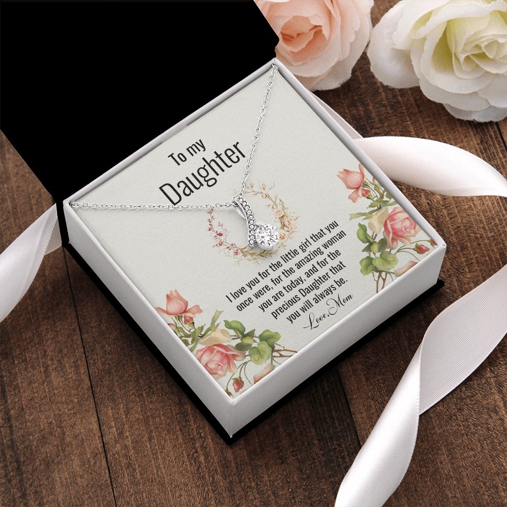 To My Daughter | I Love You 💗💎 | Jewelry | C30084TG, C30084TR, lx-C30084, PB23-WOOD, PROD-1892954, PT-930, TNM-1, USER-43062 | TageUnlimited