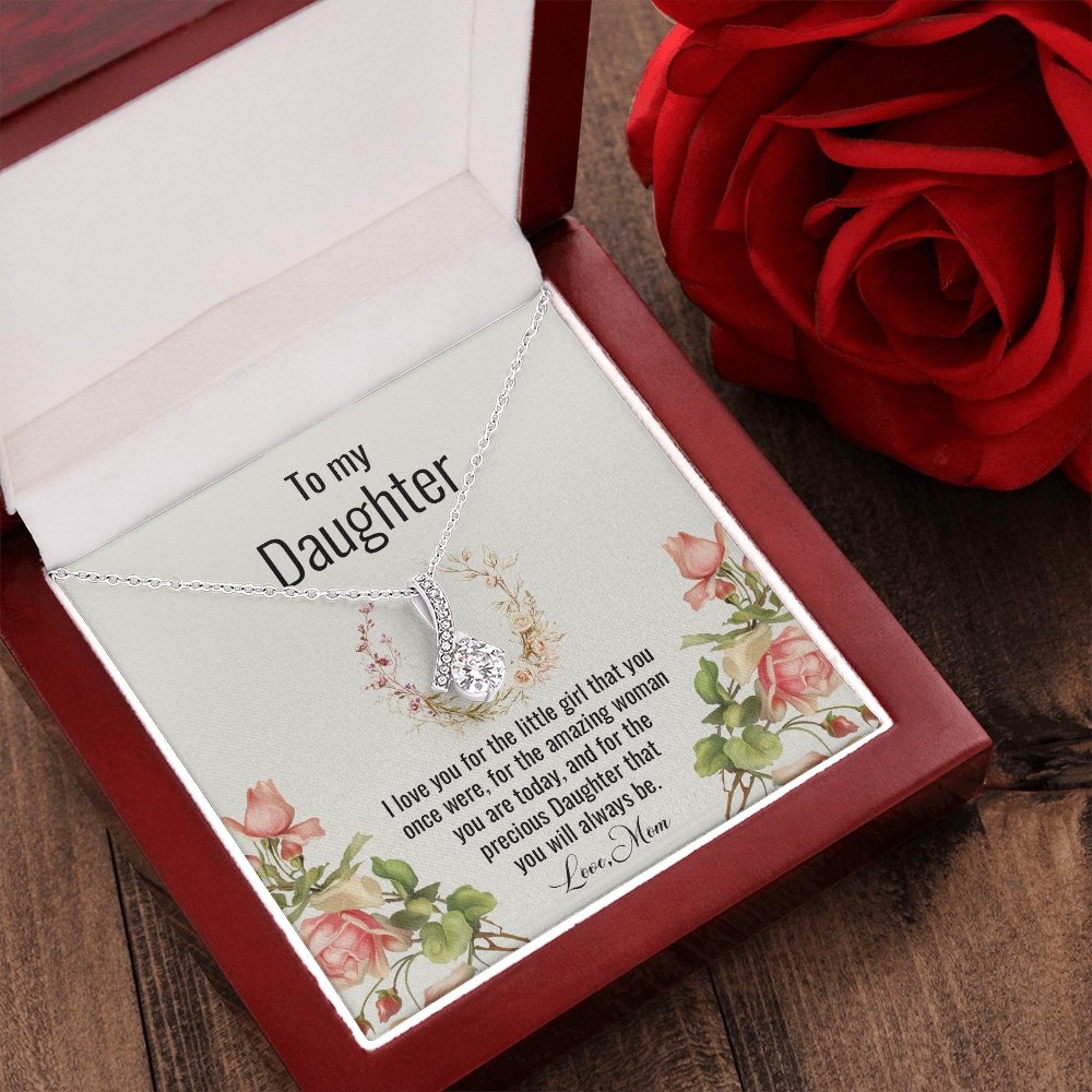 To My Daughter | I Love You 💗💎 | Jewelry | C30084TG, C30084TR, lx-C30084, PB23-WOOD, PROD-1892954, PT-930, TNM-1, USER-43062 | TageUnlimited
