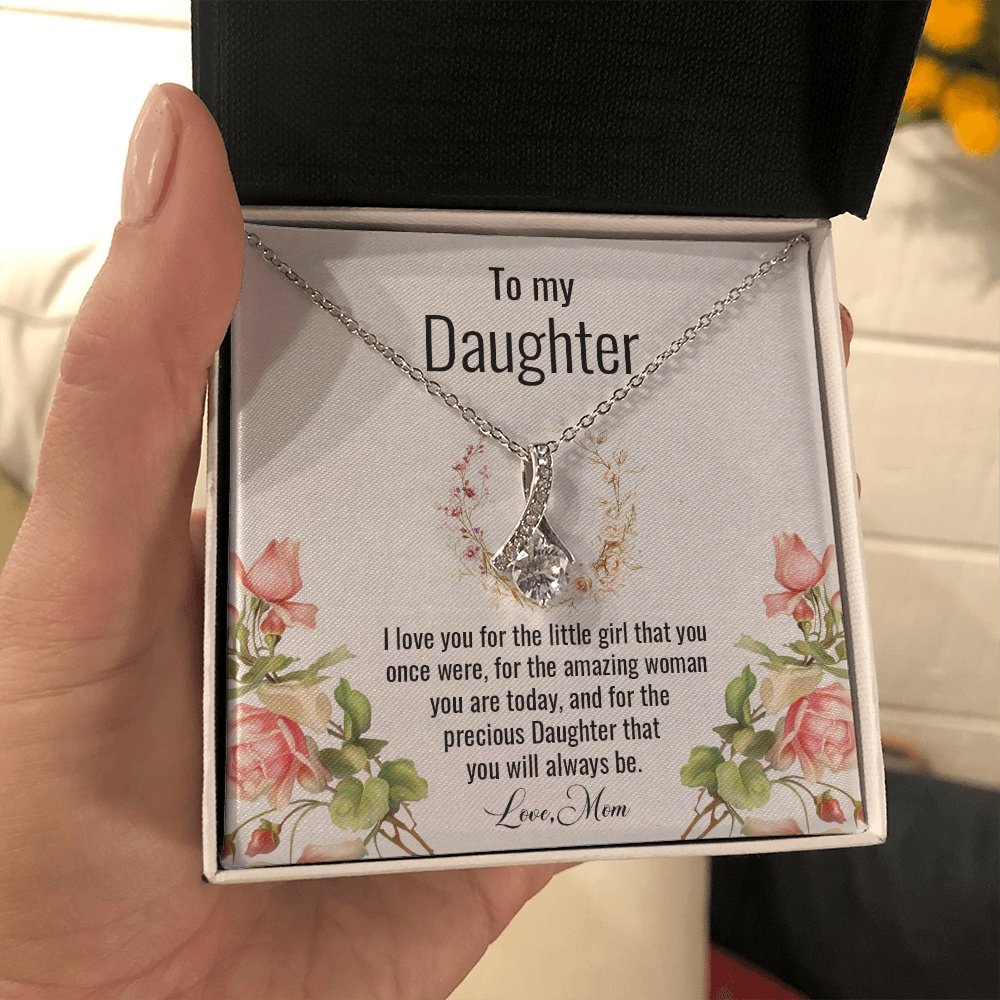 To My Daughter | I Love You 💗💎 | Jewelry | C30084TG, C30084TR, lx-C30084, PB23-WOOD, PROD-1892954, PT-930, TNM-1, USER-43062 | TageUnlimited
