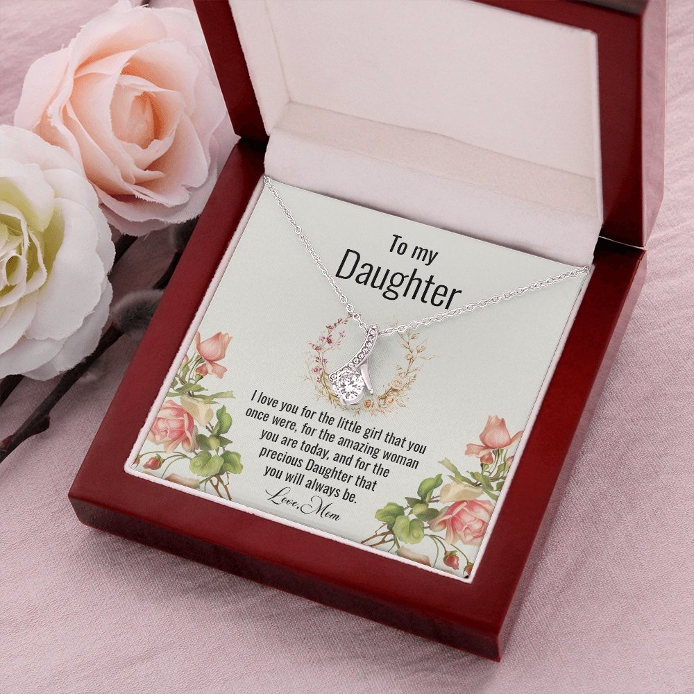 To My Daughter | I Love You 💗💎 | Jewelry | C30084TG, C30084TR, lx-C30084, PB23-WOOD, PROD-1892954, PT-930, TNM-1, USER-43062 | TageUnlimited