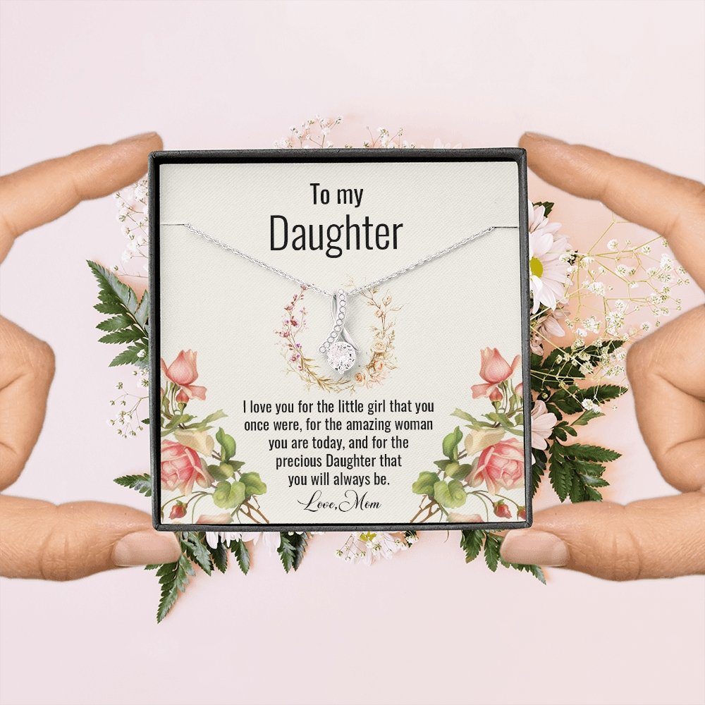 To My Daughter | I Love You 💗💎 | Jewelry | C30084TG, C30084TR, lx-C30084, PB23-WOOD, PROD-1892954, PT-930, TNM-1, USER-43062 | TageUnlimited