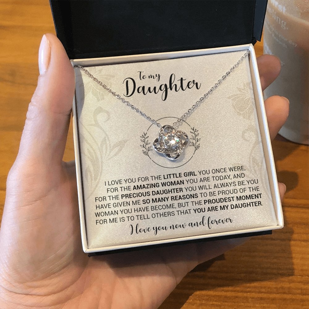 To My Daughter | I Love You Now And Forever 🤍💎 | Jewelry | C30011TR, lx-C30011, PB23-WOOD, PROD-1883363, PT-922, TNM-1, USER-43062 | TageUnlimited