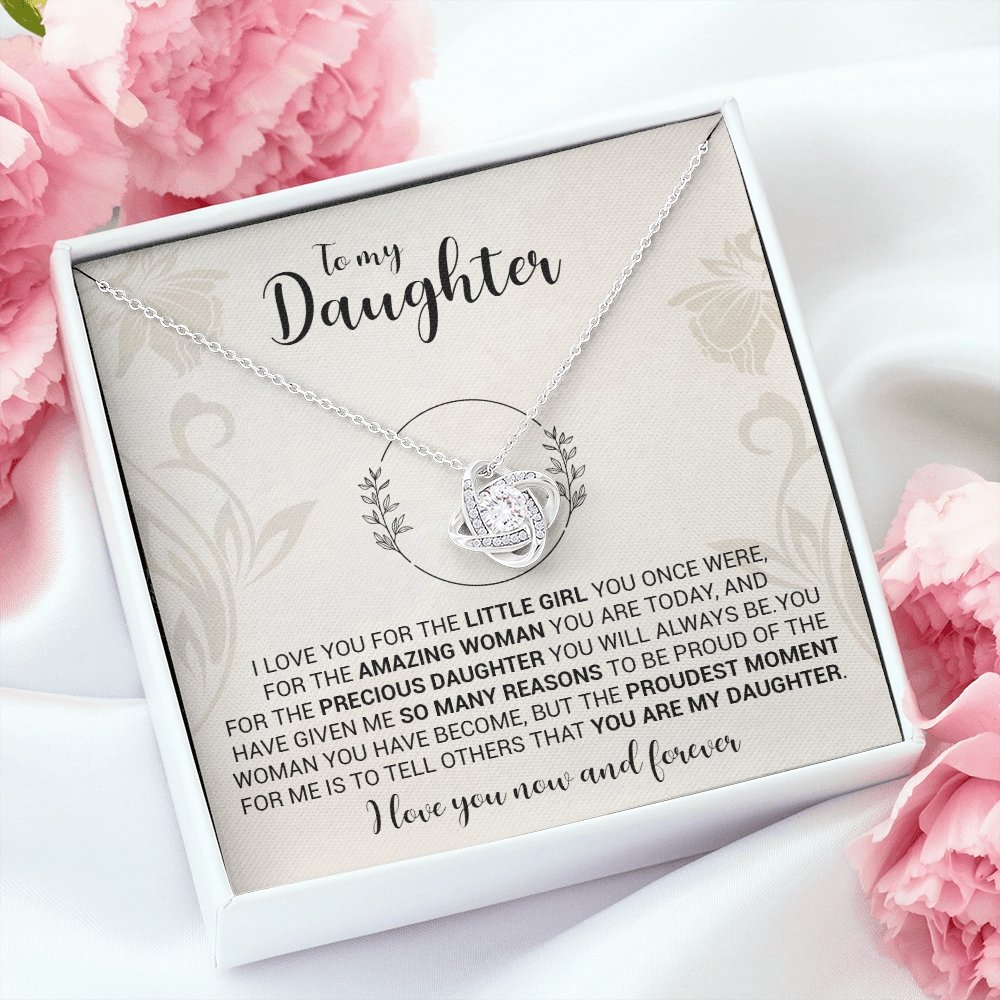 To My Daughter | I Love You Now And Forever 🤍💎 | Jewelry | C30011TR, lx-C30011, PB23-WOOD, PROD-1883363, PT-922, TNM-1, USER-43062 | TageUnlimited