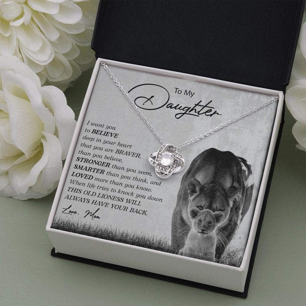 To My Daughter | I Want You To Believe Deep In Your Heart | Jewelry | C30011TG, C30011TR, lx-C30011, PB23-WOOD, PROD-2249212, PT-922, TNM-1, USER-43062 | TageUnlimited