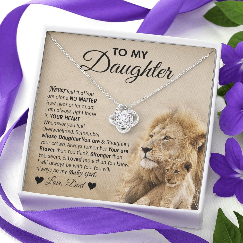 To My Daughter | I Will Always Be With You 💖🔥 | Jewelry | C30011TG, C30011TR, lx-C30011, PB23-WOOD, PROD-1619344, PT-922, TNM-1, USER-43062 | TageUnlimited