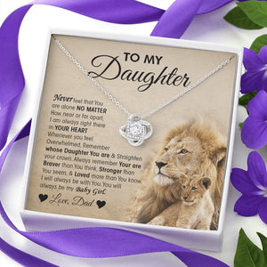 To My Daughter | I Will Always Be With You 💖🔥 | Jewelry | C30011TG, C30011TR, lx-C30011, PB23-WOOD, PROD-1619344, PT-922, TNM-1, USER-43062 | TageUnlimited