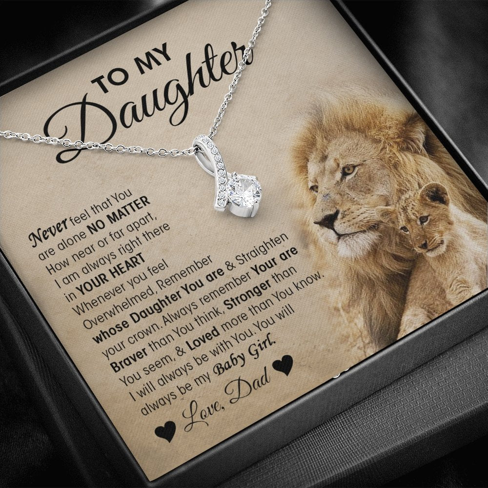 To My Daughter | I Will Always Be With You 💖🔥 | Jewelry | C30084TG, C30084TR, lx-C30084, PB23-WOOD, PROD-1619354, PT-930, TNM-1, USER-43062 | TageUnlimited
