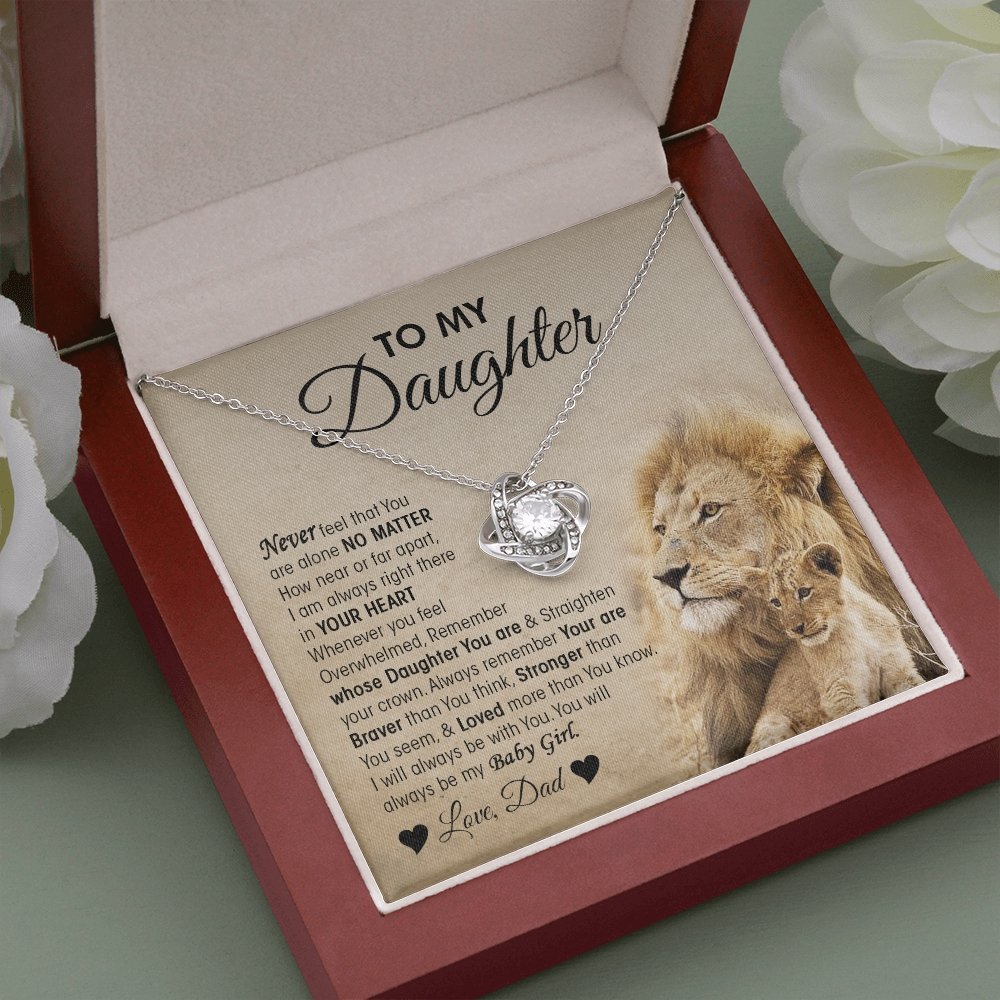 To My Daughter | I Will Always Be With You 💖🔥 | Jewelry | C30011TG, C30011TR, lx-C30011, PB23-WOOD, PROD-1619344, PT-922, TNM-1, USER-43062 | TageUnlimited