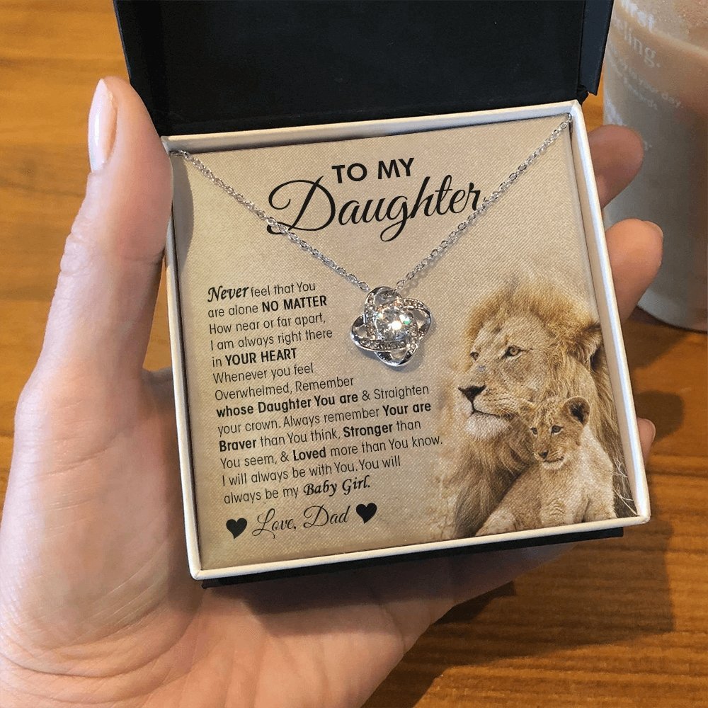 To My Daughter | I Will Always Be With You 💖🔥 | Jewelry | C30011TG, C30011TR, lx-C30011, PB23-WOOD, PROD-1619344, PT-922, TNM-1, USER-43062 | TageUnlimited