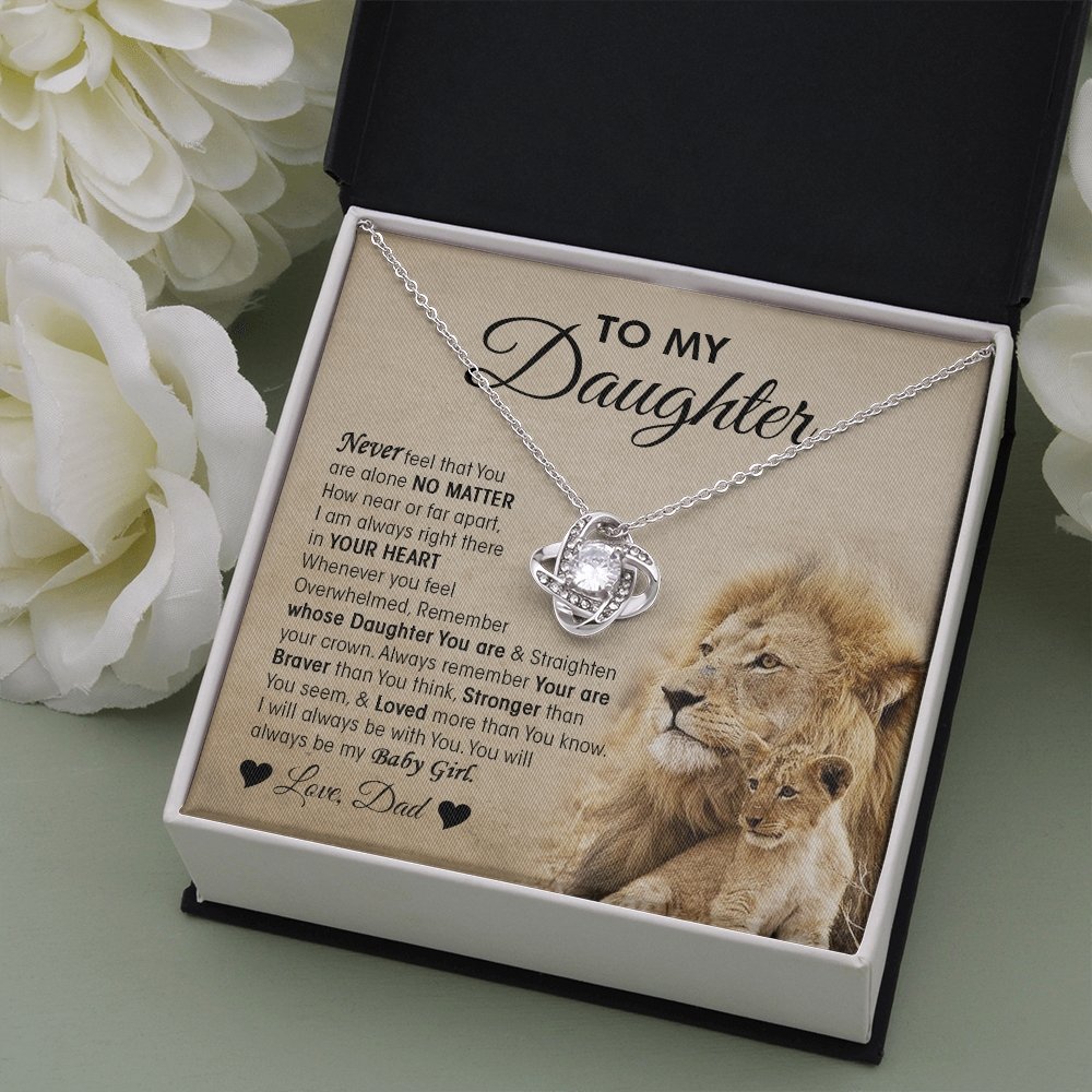 To My Daughter | I Will Always Be With You 💖🔥 | Jewelry | C30011TG, C30011TR, lx-C30011, PB23-WOOD, PROD-1619344, PT-922, TNM-1, USER-43062 | TageUnlimited