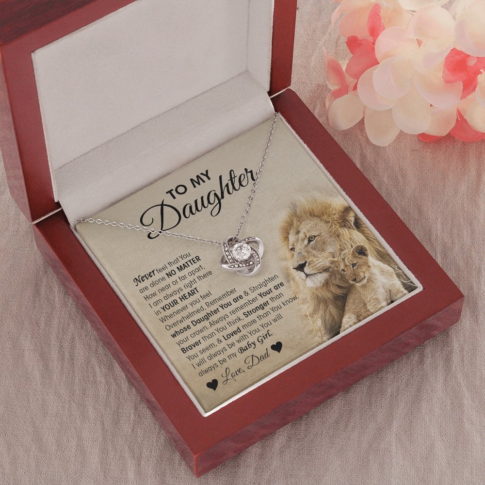 To My Daughter | I Will Always Be With You 💖🔥 | Jewelry | C30011TG, C30011TR, lx-C30011, PB23-WOOD, PROD-1619344, PT-922, TNM-1, USER-43062 | TageUnlimited