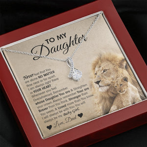 To My Daughter | I Will Always Be With You 💖🔥 | Jewelry | C30084TG, C30084TR, lx-C30084, PB23-WOOD, PROD-1619354, PT-930, TNM-1, USER-43062 | TageUnlimited