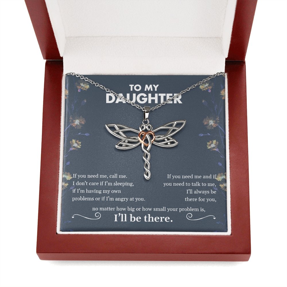 To My Daughter | I'll Be There ❤️💖 | Jewelry | C30089T, lx-C30089, PB23-WOOD, PROD-1845062, PT-971, TNM-1, USER-43062 | TageUnlimited