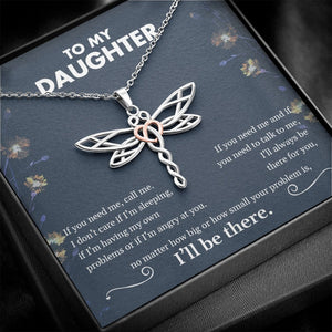 To My Daughter | I'll Be There ❤️💖 | Jewelry | C30089T, lx-C30089, PB23-WOOD, PROD-1845062, PT-971, TNM-1, USER-43062 | TageUnlimited