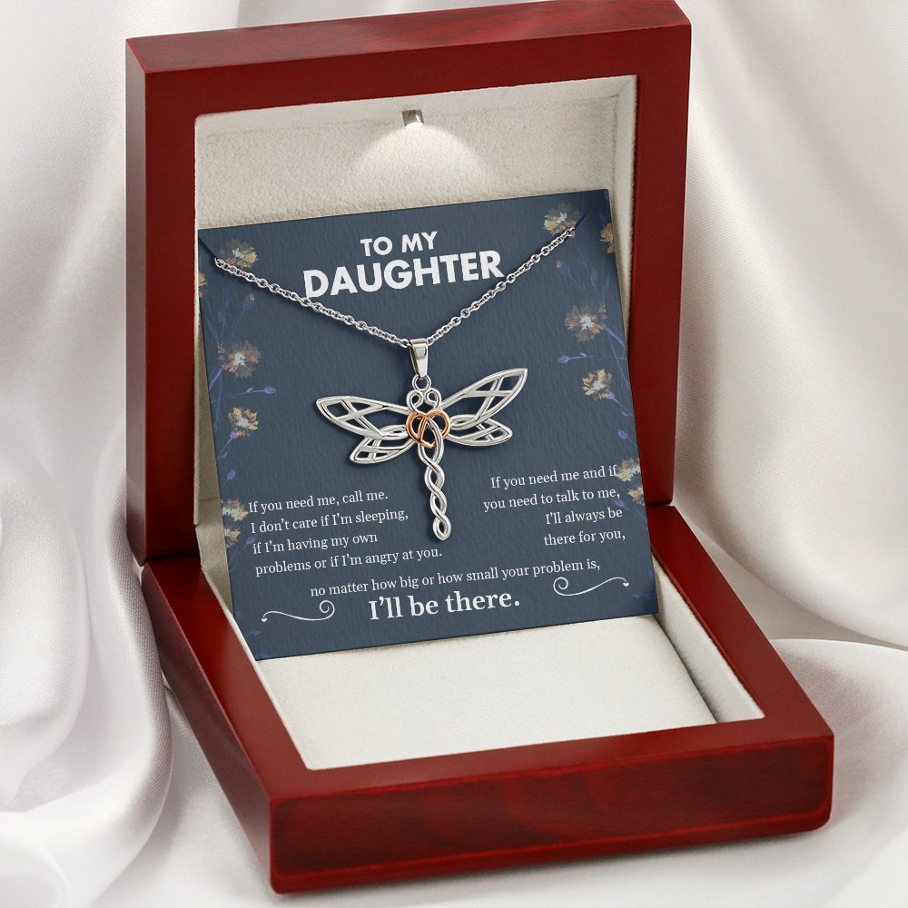 To My Daughter | I'll Be There ❤️💖 | Jewelry | C30089T, lx-C30089, PB23-WOOD, PROD-1845062, PT-971, TNM-1, USER-43062 | TageUnlimited