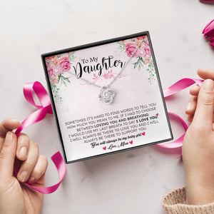 To My Daughter | I'll Be There To Support You ❤️💎 | Jewelry | C30011TG, C30011TR, lx-C30011, PB23-WOOD, PROD-1871919, PT-922, TNM-1, USER-43062 | TageUnlimited