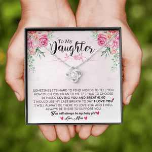 To My Daughter | I'll Be There To Support You ❤️💎 | Jewelry | C30011TG, C30011TR, lx-C30011, PB23-WOOD, PROD-1871919, PT-922, TNM-1, USER-43062 | TageUnlimited