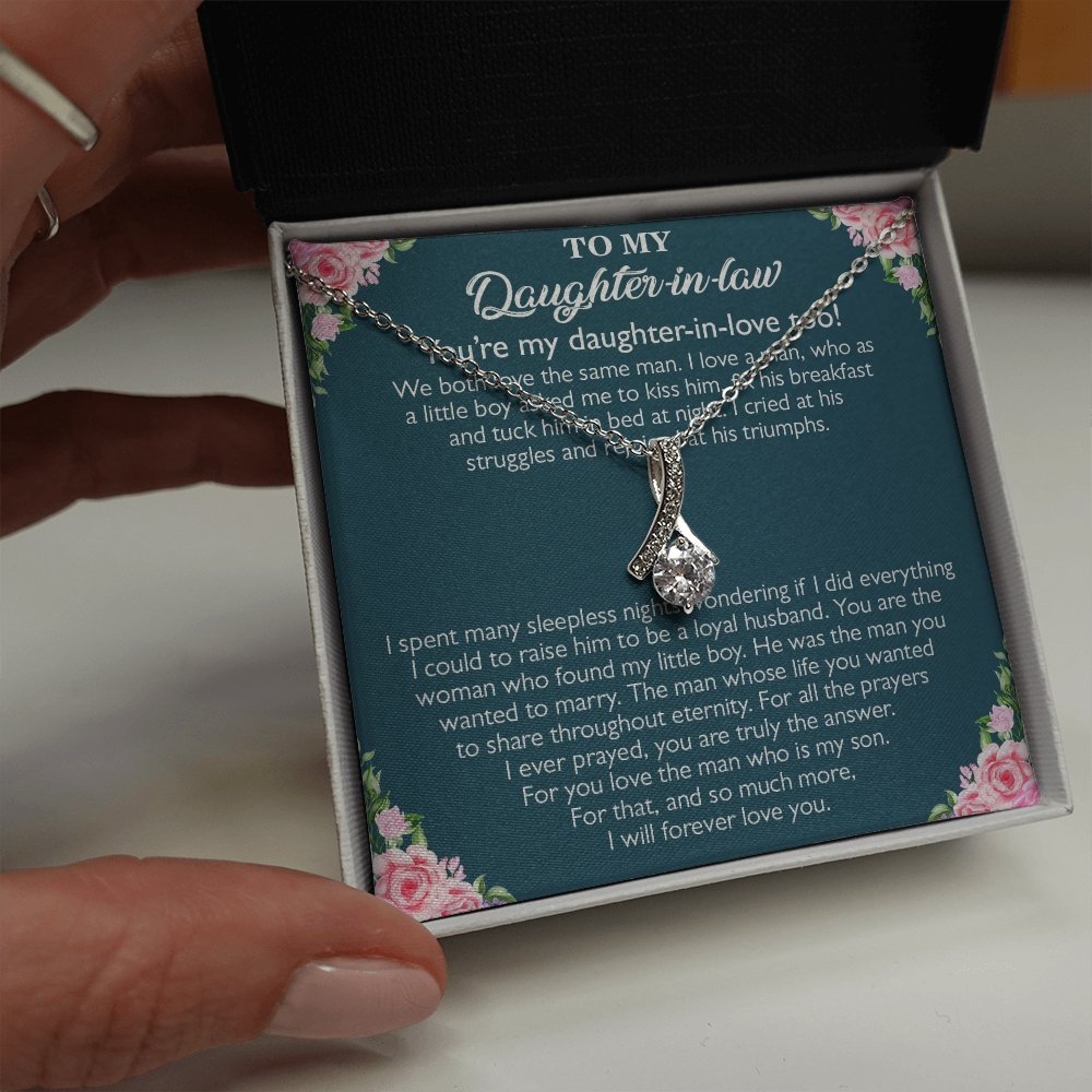 To My Daughter-In-Law | Alluring Necklace 🎀 💓 | Jewelry | C30084TG, C30084TR, lx-C30084, PB23-WOOD, PROD-1582735, PT-930, TNM-1, USER-43062, WARRANTY-UPSELL | TageUnlimited