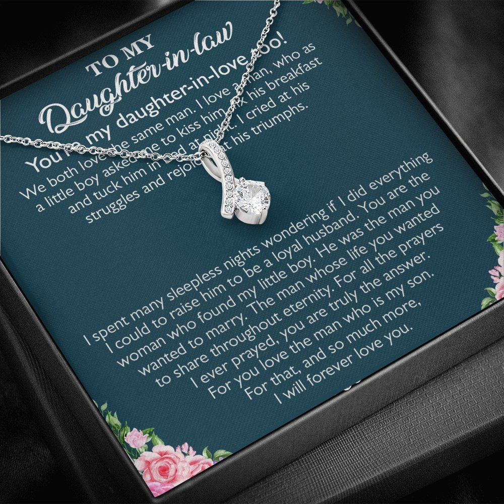 To My Daughter-In-Law | Alluring Necklace 🎀 💓 | Jewelry | C30084TG, C30084TR, lx-C30084, PB23-WOOD, PROD-1582735, PT-930, TNM-1, USER-43062, WARRANTY-UPSELL | TageUnlimited