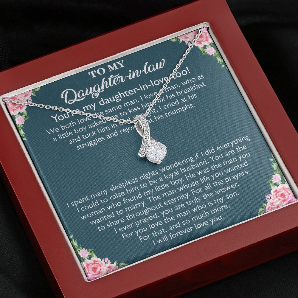To My Daughter-In-Law | Alluring Necklace 🎀 💓 | Jewelry | C30084TG, C30084TR, lx-C30084, PB23-WOOD, PROD-1582735, PT-930, TNM-1, USER-43062, WARRANTY-UPSELL | TageUnlimited