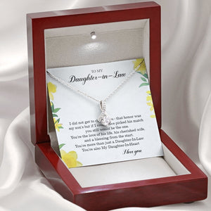 To My Daughter-In-Law | Alluring Necklace 💓💎 | Jewelry | C30084TG, C30084TR, lx-C30084, PB23-WOOD, PROD-1582712, PT-930, TNM-1, USER-43062, WARRANTY-UPSELL | TageUnlimited