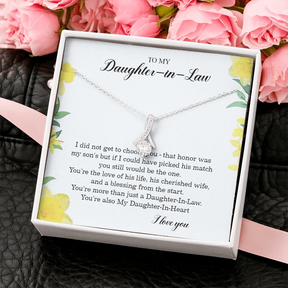To My Daughter-In-Law | Alluring Necklace 💓💎 | Jewelry | C30084TG, C30084TR, lx-C30084, PB23-WOOD, PROD-1582712, PT-930, TNM-1, USER-43062, WARRANTY-UPSELL | TageUnlimited