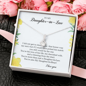 To My Daughter-In-Law | Alluring Necklace 💓💎 | Jewelry | C30084TG, C30084TR, lx-C30084, PB23-WOOD, PROD-1582712, PT-930, TNM-1, USER-43062, WARRANTY-UPSELL | TageUnlimited