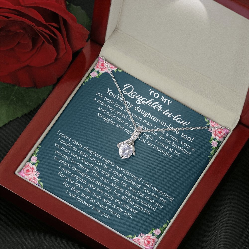To My Daughter-In-Law | Alluring Necklace 🎀 💓 | Jewelry | C30084TG, C30084TR, lx-C30084, PB23-WOOD, PROD-1582735, PT-930, TNM-1, USER-43062, WARRANTY-UPSELL | TageUnlimited