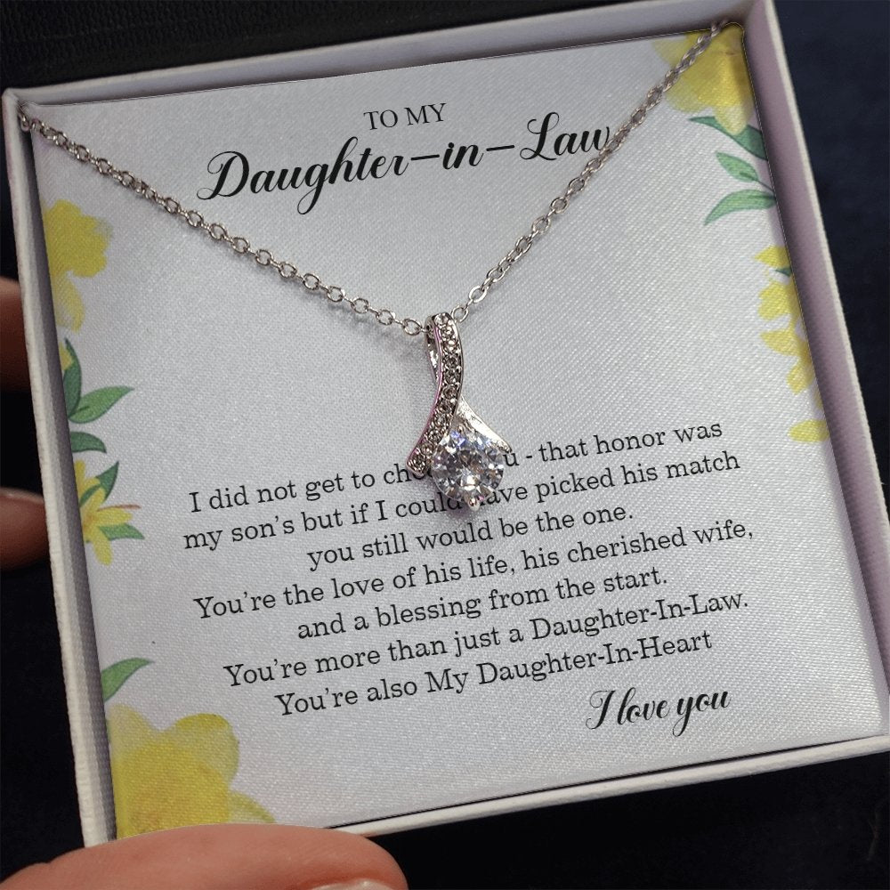 To My Daughter-In-Law | Alluring Necklace 💓💎 | Jewelry | C30084TG, C30084TR, lx-C30084, PB23-WOOD, PROD-1582712, PT-930, TNM-1, USER-43062, WARRANTY-UPSELL | TageUnlimited