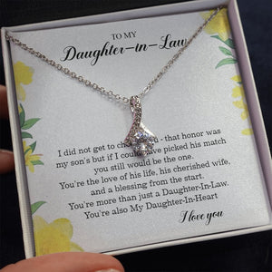 To My Daughter-In-Law | Alluring Necklace 💓💎 | Jewelry | C30084TG, C30084TR, lx-C30084, PB23-WOOD, PROD-1582712, PT-930, TNM-1, USER-43062, WARRANTY-UPSELL | TageUnlimited