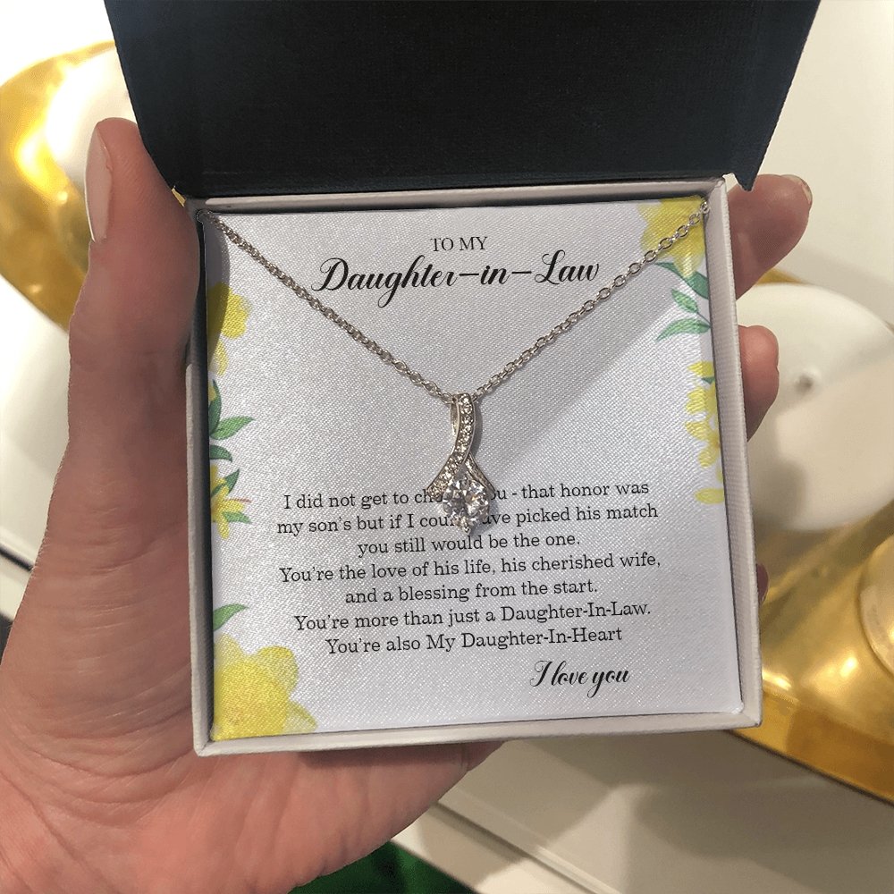 To My Daughter-In-Law | Alluring Necklace 💓💎 | Jewelry | C30084TG, C30084TR, lx-C30084, PB23-WOOD, PROD-1582712, PT-930, TNM-1, USER-43062, WARRANTY-UPSELL | TageUnlimited