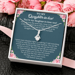 To My Daughter-In-Law | Alluring Necklace 🎀 💓 | Jewelry | C30084TG, C30084TR, lx-C30084, PB23-WOOD, PROD-1582735, PT-930, TNM-1, USER-43062, WARRANTY-UPSELL | TageUnlimited