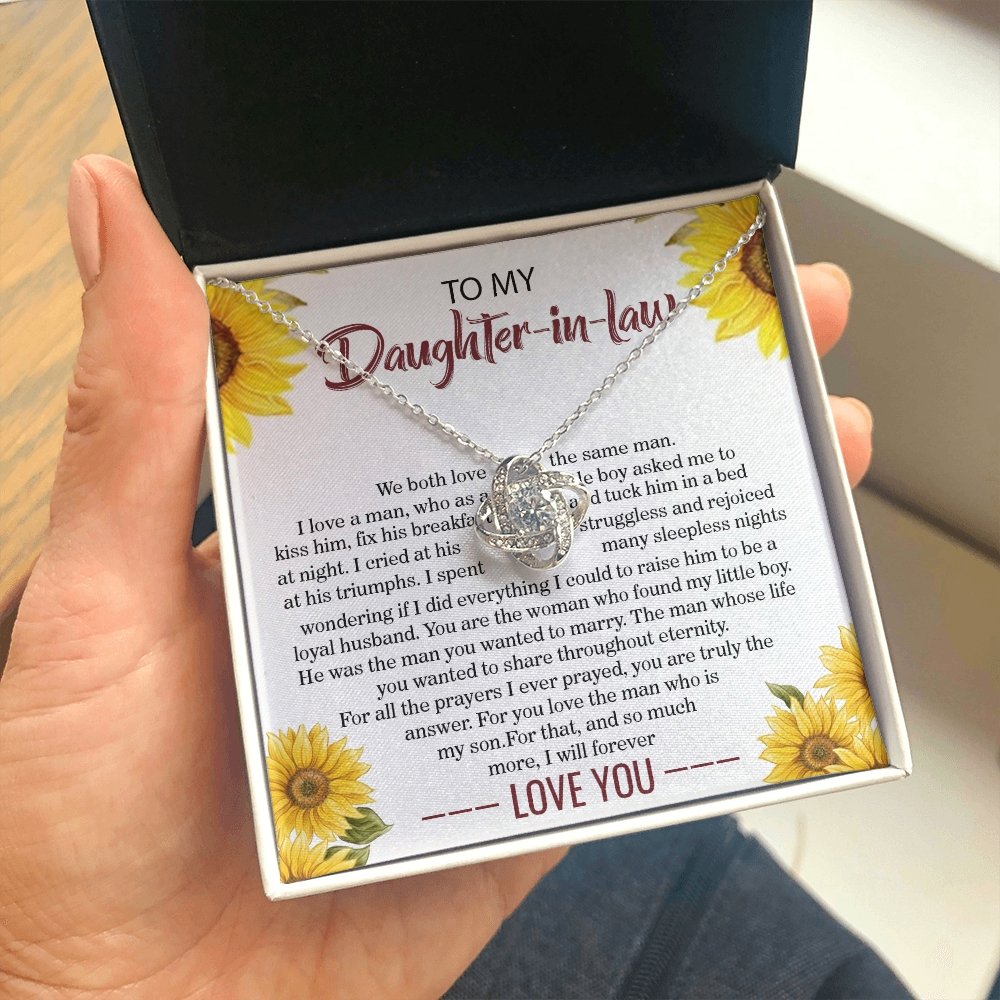 To My Daughter In Law | Love My Boy | Jewelry | C30011TG, C30011TR, lx-C30011, PB23-WOOD, PROD-1600266, PT-922, TNM-1, USER-43062 | TageUnlimited