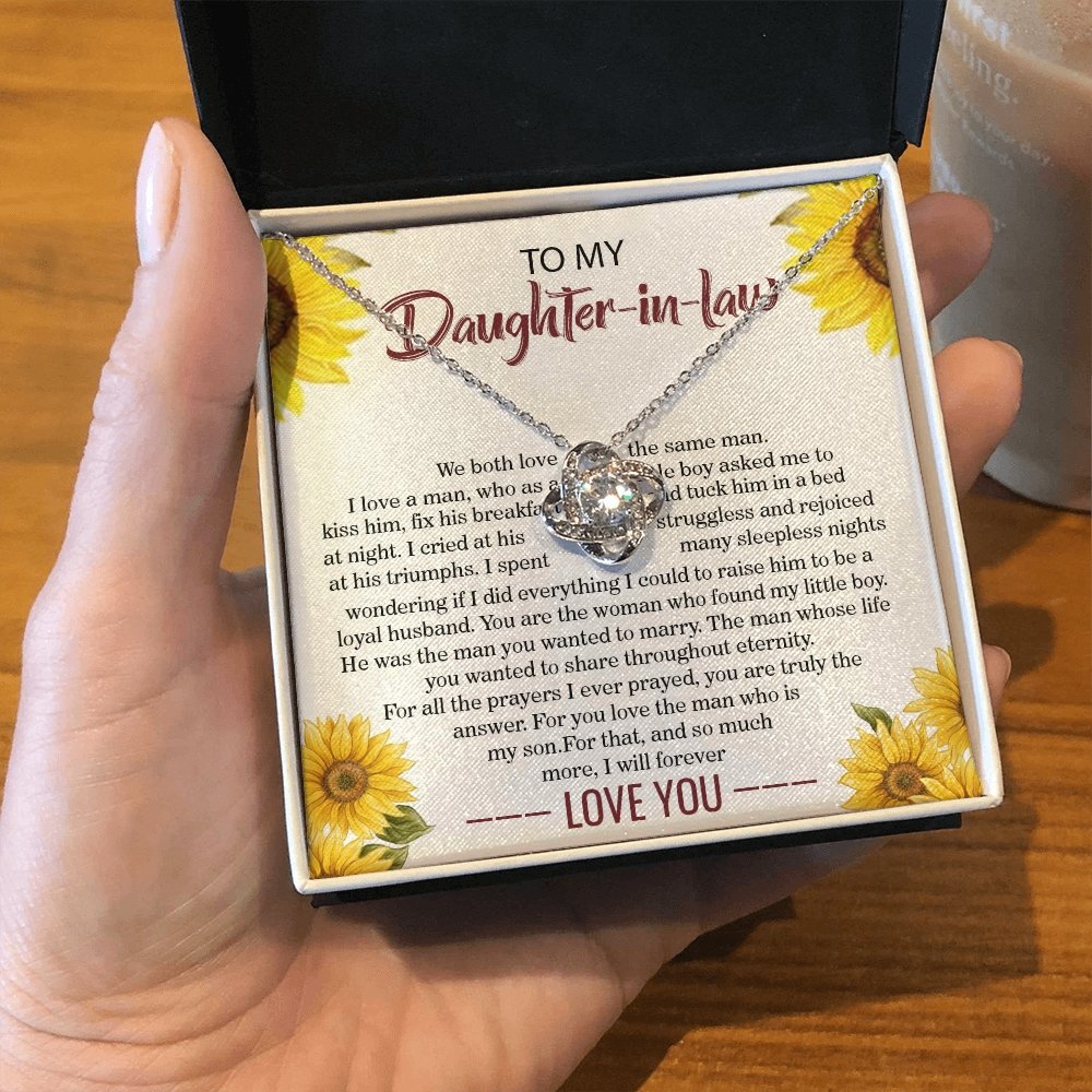 To My Daughter In Law | Love My Boy | Jewelry | C30011TG, C30011TR, lx-C30011, PB23-WOOD, PROD-1600266, PT-922, TNM-1, USER-43062 | TageUnlimited