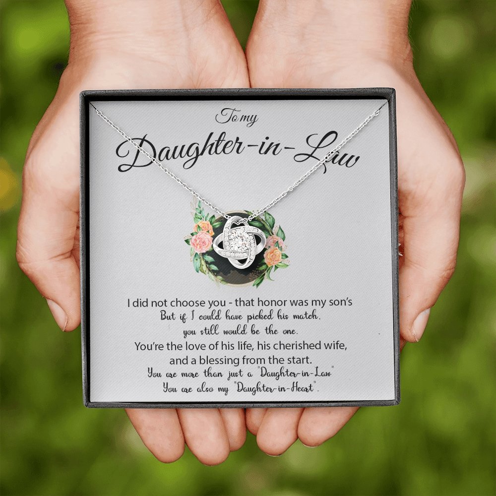 To My Daughter In Law | My Daughter-In-Heart ❤️💐 | Jewelry | C30011TG, C30011TR, lx-C30011, PB23-WOOD, PROD-1883540, PT-922, TNM-1, USER-43062 | TageUnlimited