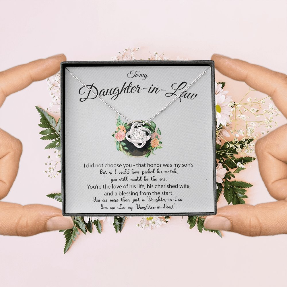 To My Daughter In Law | My Daughter-In-Heart ❤️💐 | Jewelry | C30011TG, C30011TR, lx-C30011, PB23-WOOD, PROD-1883540, PT-922, TNM-1, USER-43062 | TageUnlimited