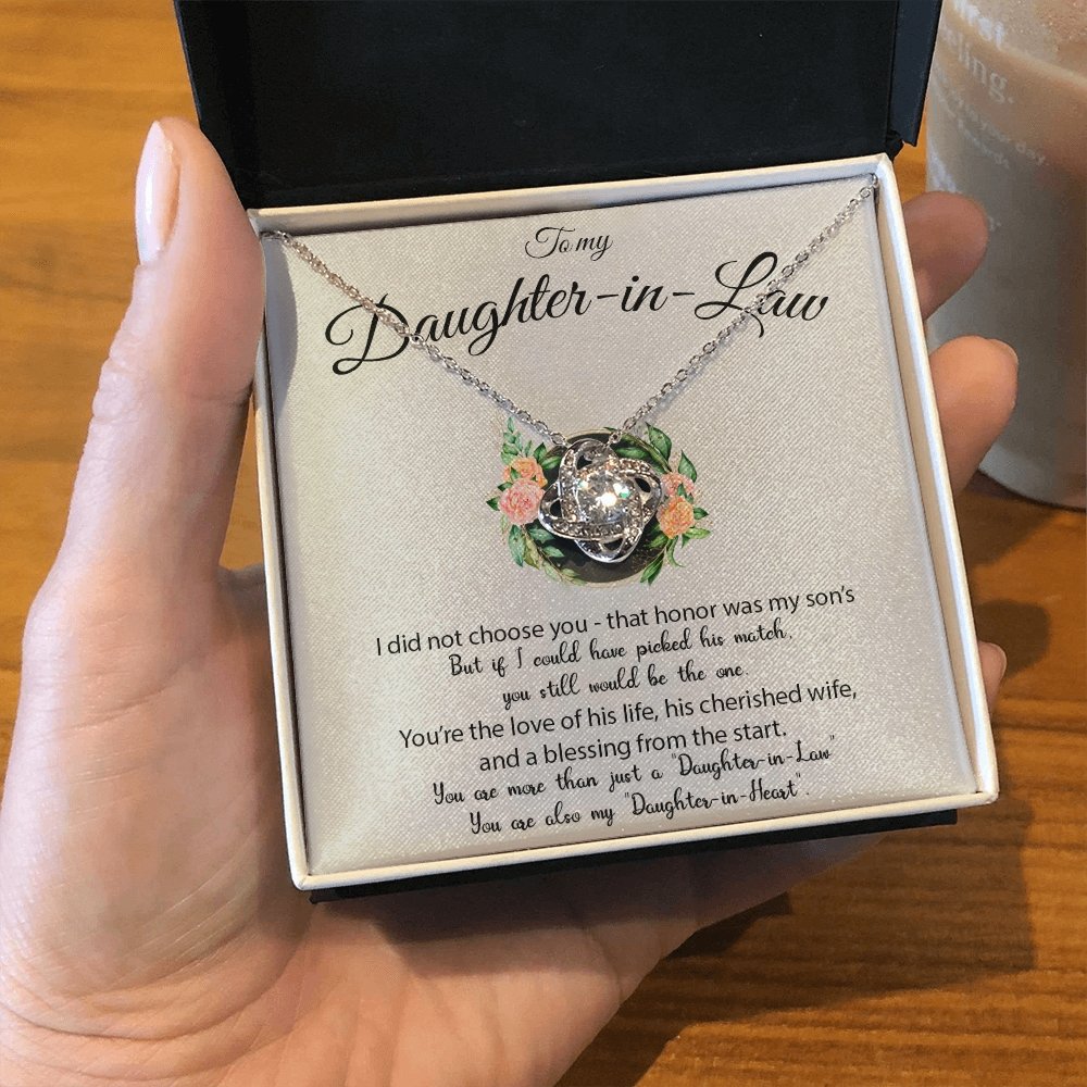 To My Daughter In Law | My Daughter-In-Heart ❤️💐 | Jewelry | C30011TG, C30011TR, lx-C30011, PB23-WOOD, PROD-1883540, PT-922, TNM-1, USER-43062 | TageUnlimited